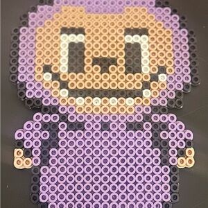 Perler beads labubu magnet